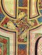 England / UK: The Lindisfarne Gospels, Lindisfarne (Holy Island), c. 700 CE. Folio 27 recto, the incipit from the Gospel of St Matthew (detail)